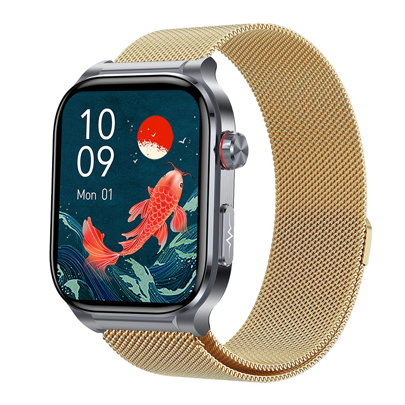 ECG/EKG HRV Blood Glucose Blood Pressure Heart Rate Health Management Watch