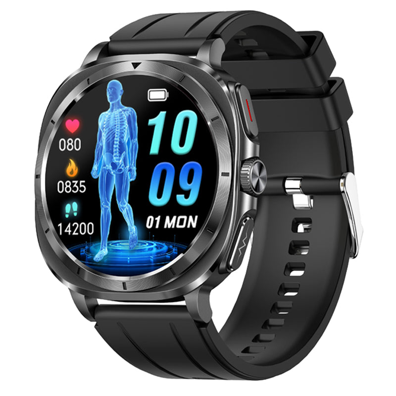 One-click Blood Glucose ECG/EKG Blood Pressure Call Intelligent Sports Health Smart Watch