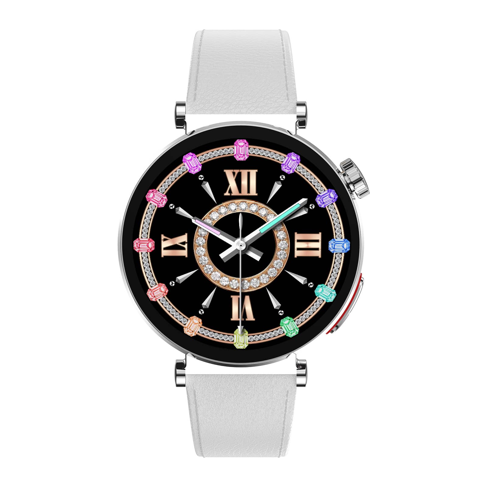 Blood Sugar Blood Pressure Blood Oxygen Monitoring Women‘s Smart Watch