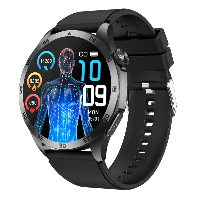 Micro Health Check ECG/EKG  Blood Glucose Smart Health Monitoring Watch