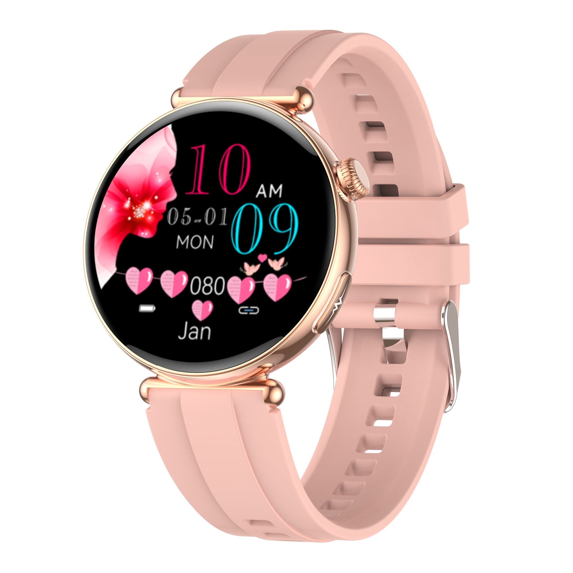 Blood Glucose Blood Lipid ECG Suga Pro Monitoring Women's AI Smart Watch