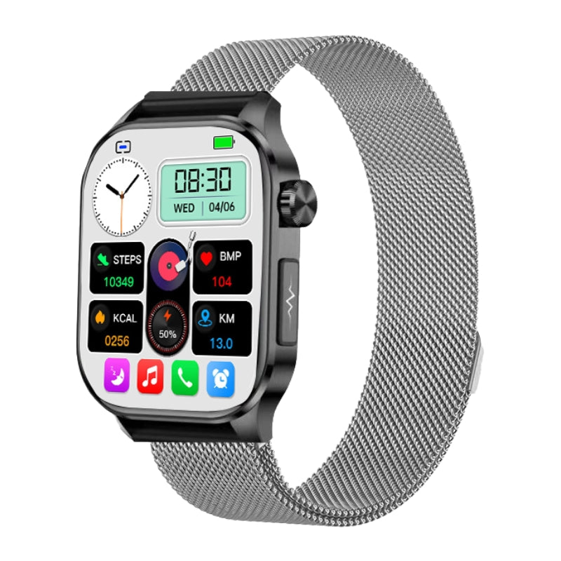 ECG/EKG Blood Sugar Blood Pressure Call Intelligent Health Management Smart Watch