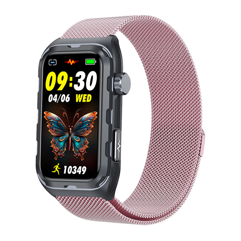 ECG/EKG Blood Pressure Blood Sugar Heart Rate Monitoring Smart Health Exercise Bracelet