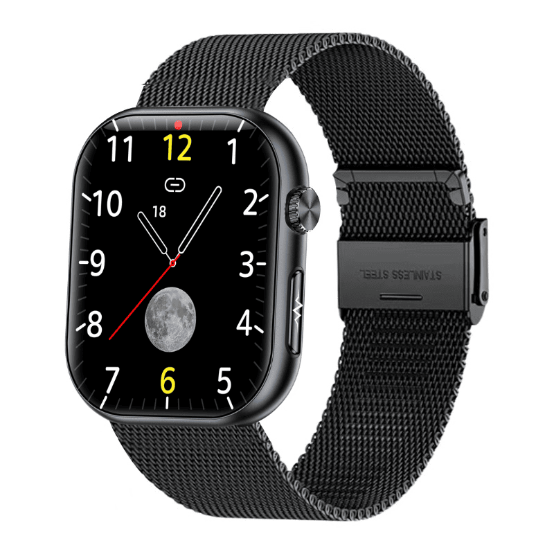 Blood Sugar Monitoring Smart Watch With Blood Pressure ECG/EKG Heart Rate Health Fitness Tracker