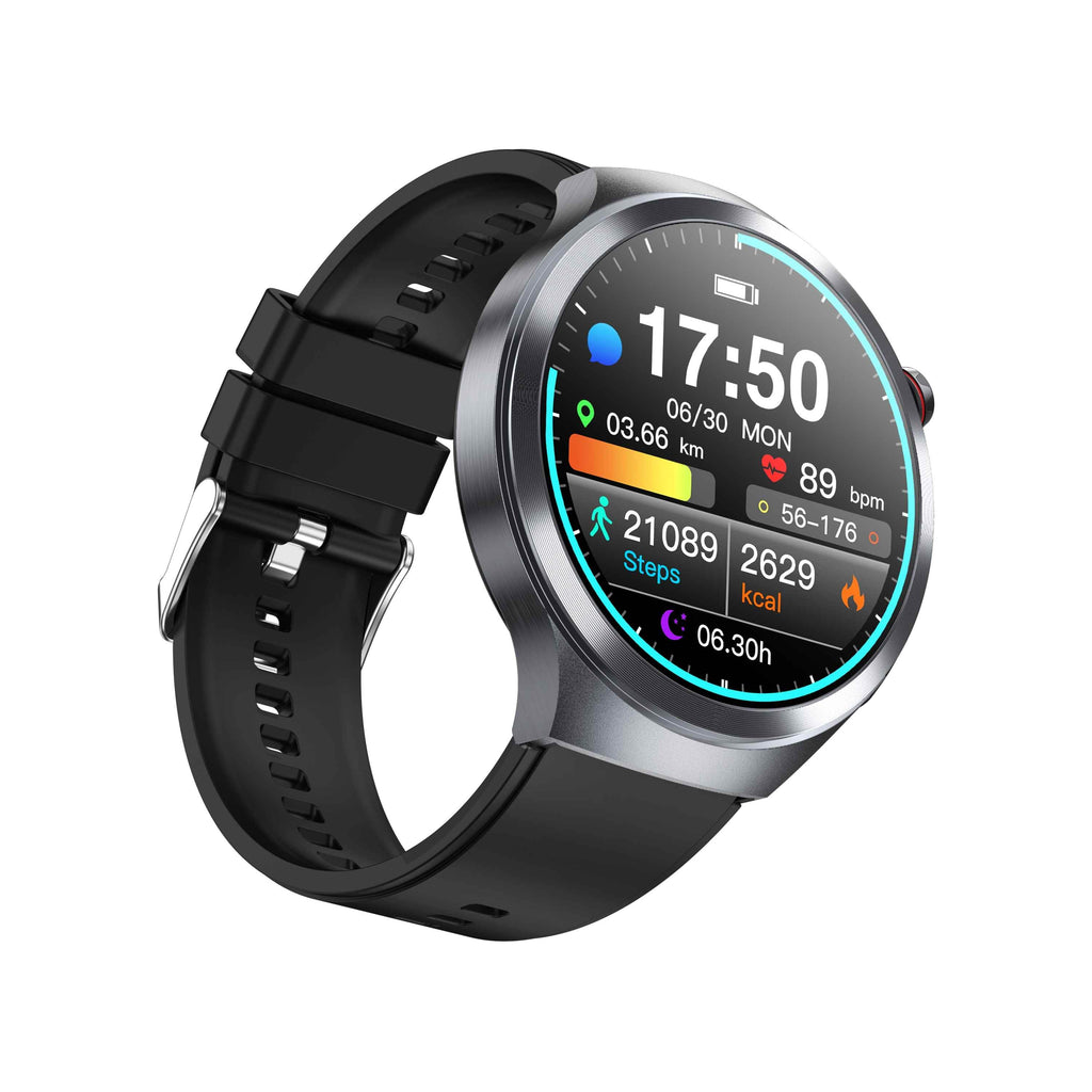 AMOLED Screen  ECG HRV Sleep Blood Glucose BP SOS Emergency Call Health Management Watch