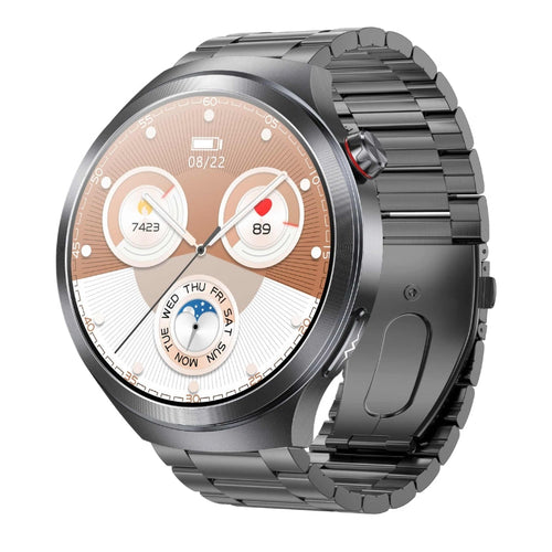 AMOLED Screen  ECG HRV Sleep Blood Glucose BP SOS Emergency Call Health Management Watch