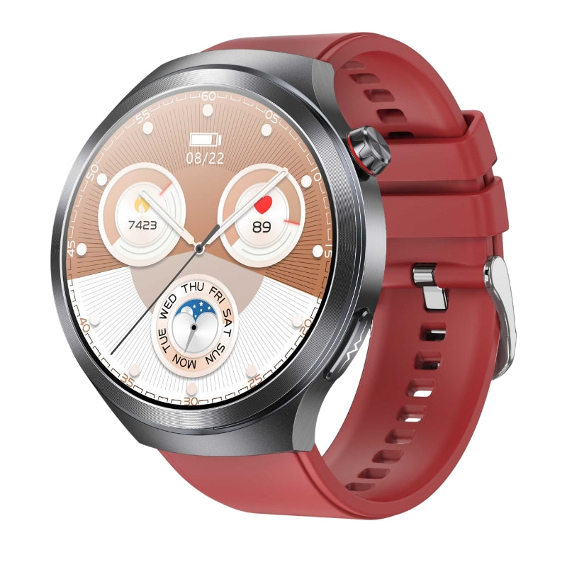 AMOLED Screen  ECG HRV Sleep Blood Glucose BP SOS Emergency Call Health Management Watch