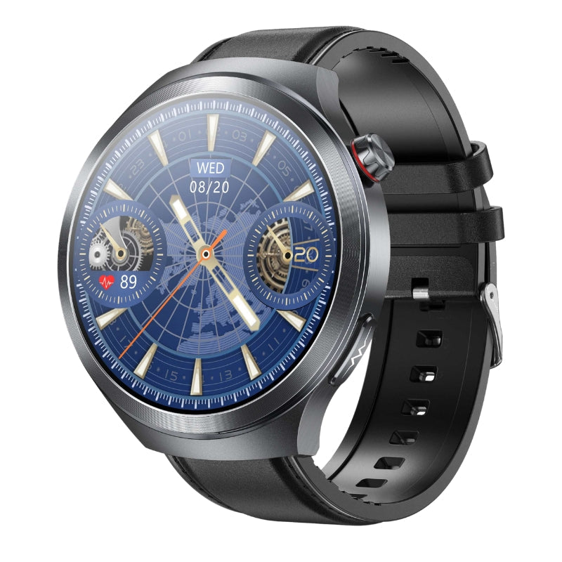 AMOLED Screen  ECG HRV Sleep Blood Glucose BP SOS Emergency Call Health Management Watch