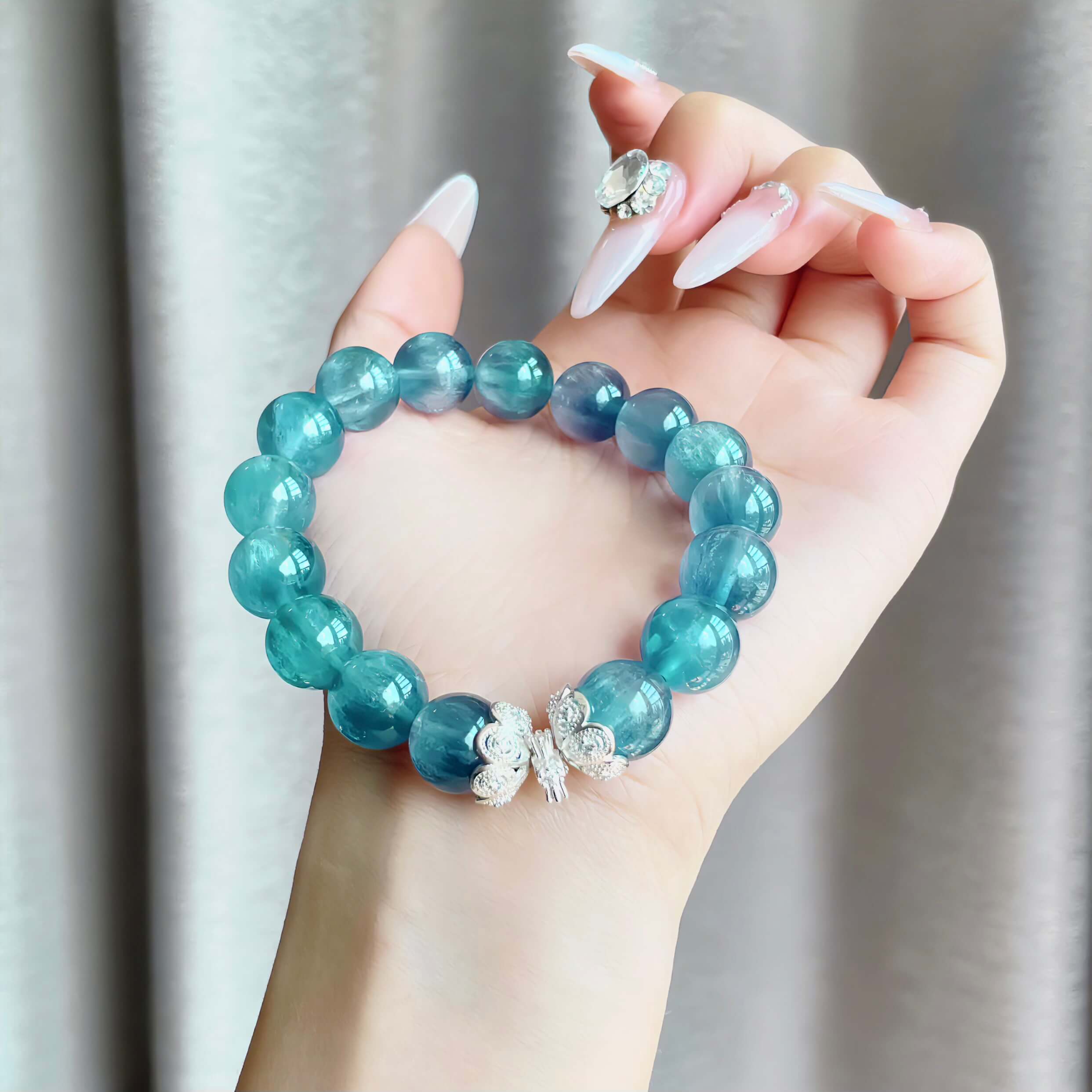 Blue Fluorite Bracelet