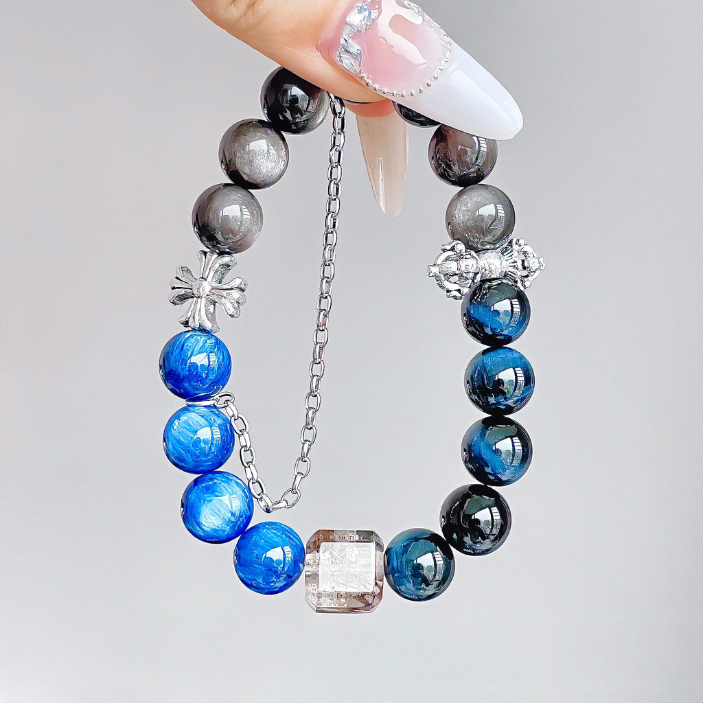 Blue Tiger Eye Bracelet