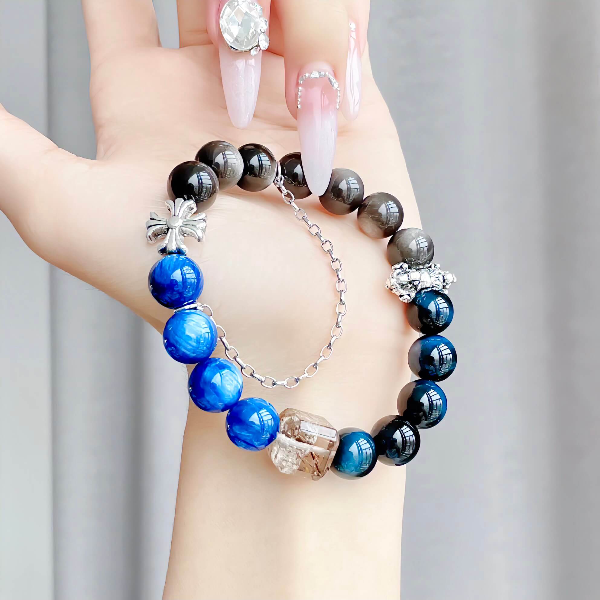 Blue Tiger Eye Bracelet