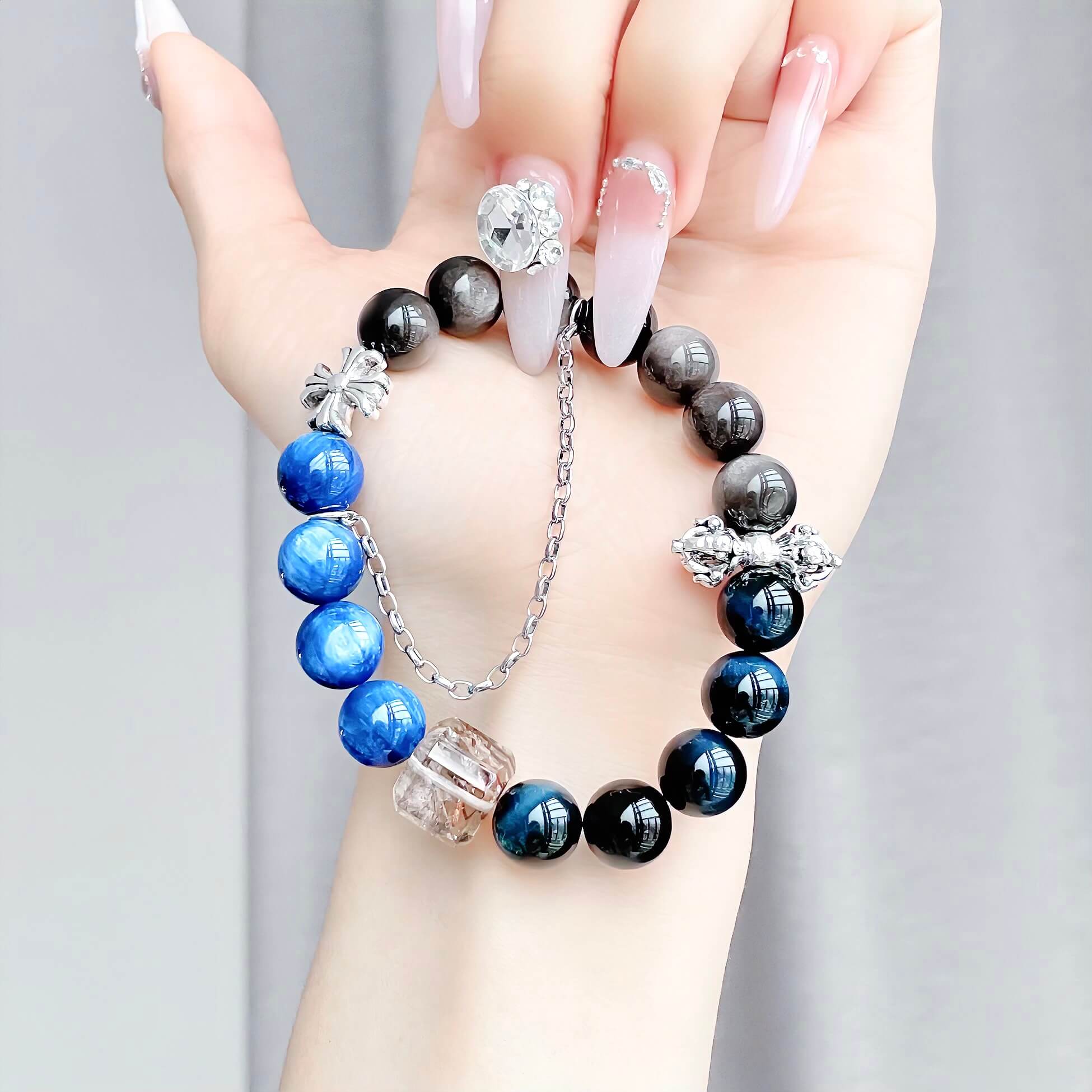 Blue Tiger Eye Bracelet