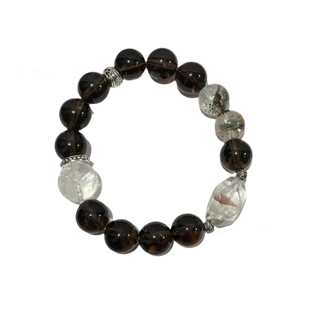 Butterfly Smoky Quartz Bracelet