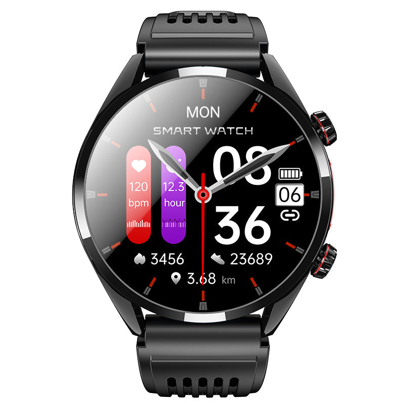MULTI-Lead ECG Monitoring  Blood Glucose Blood Pressure Heart Rate Measurement Health Smart Watch