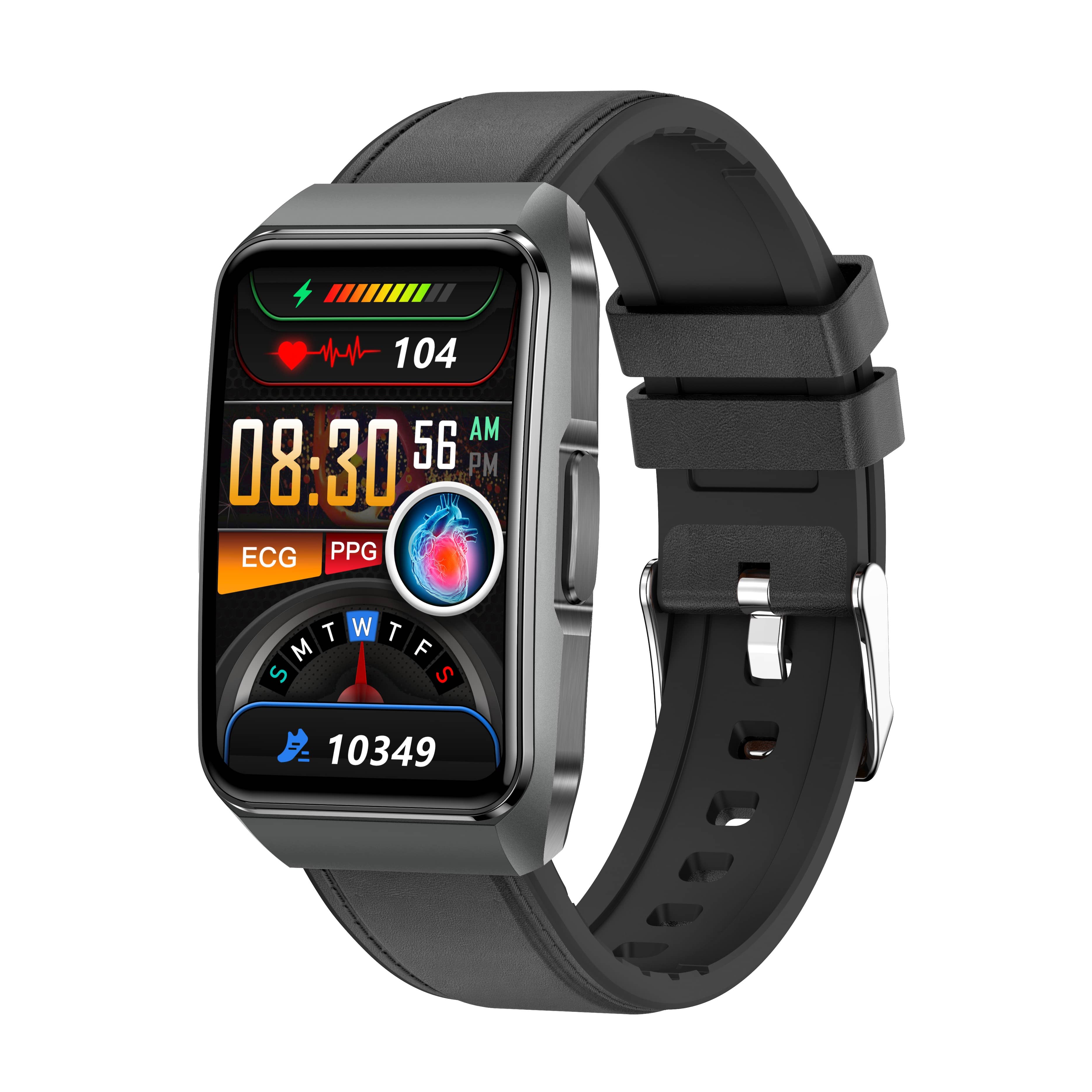 ECG Blood Glucose Blood Pressure Monitoring Bluetooth Call Smart Bracelet