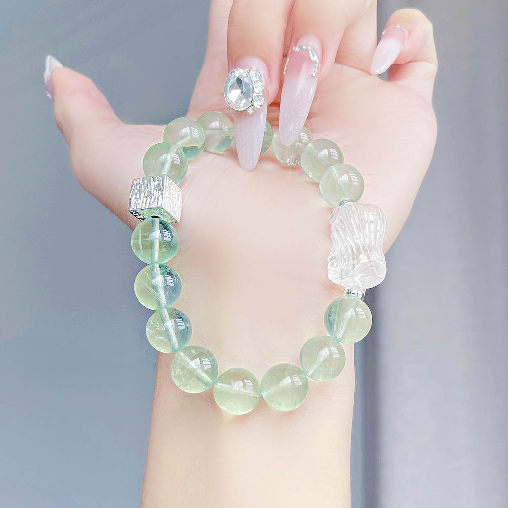 Green Fluorite Bracelet