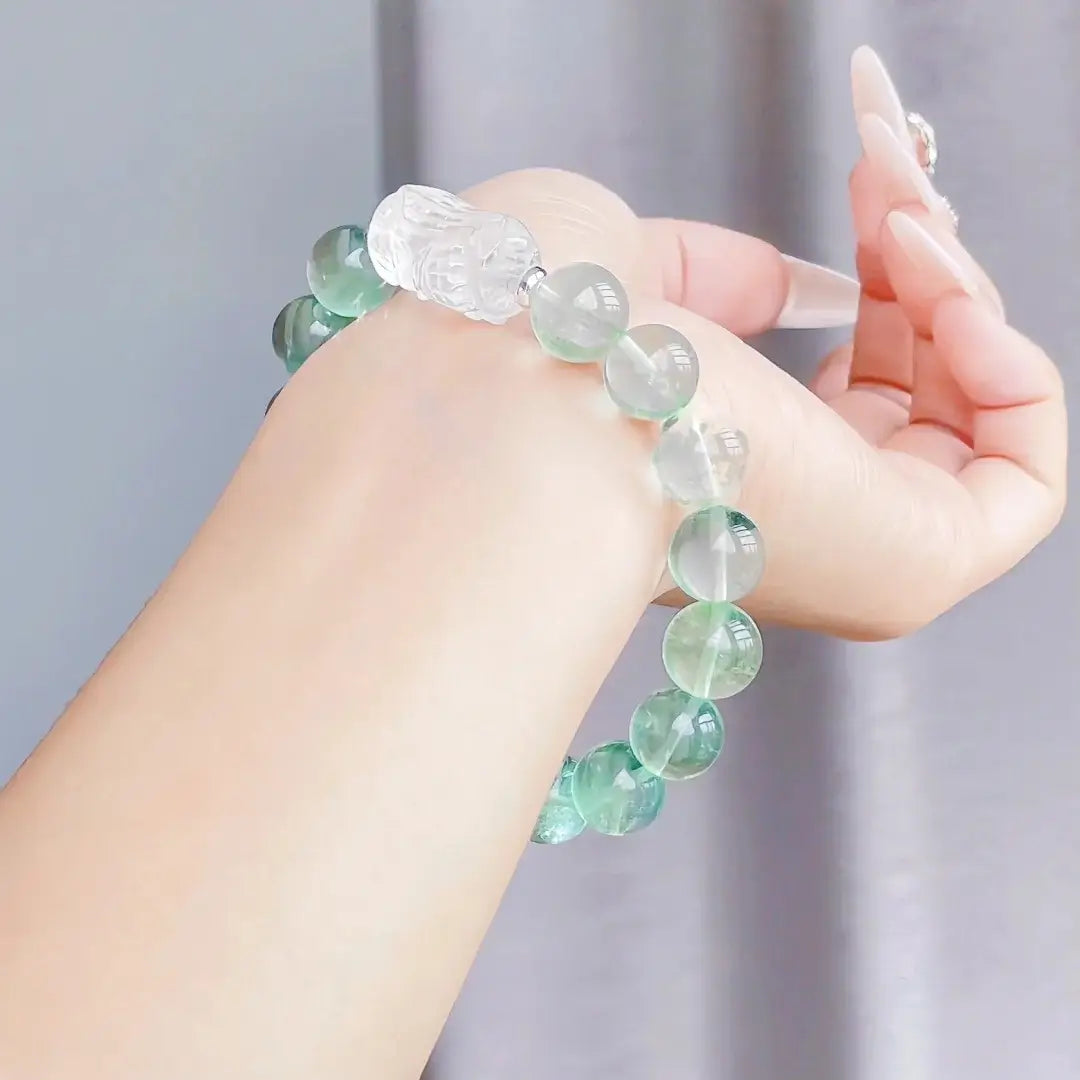Green Fluorite Bracelet