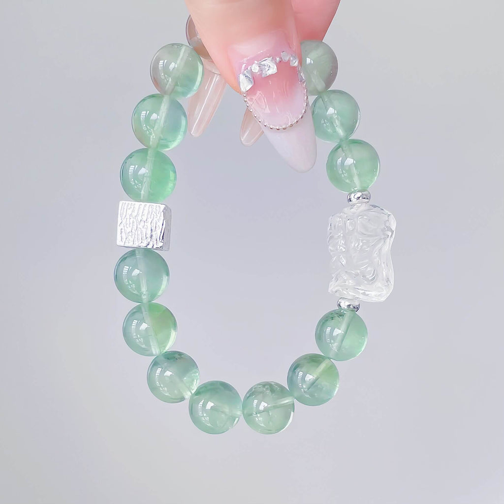 Green Fluorite Bracelet