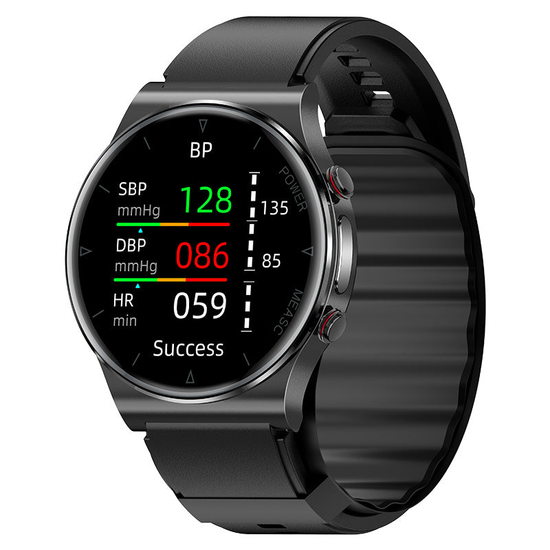 High Precision Air Bag Blood Pressure ECG+PPG Heart Rate Blood Oxygen Sleep Monitoring Smart Watch