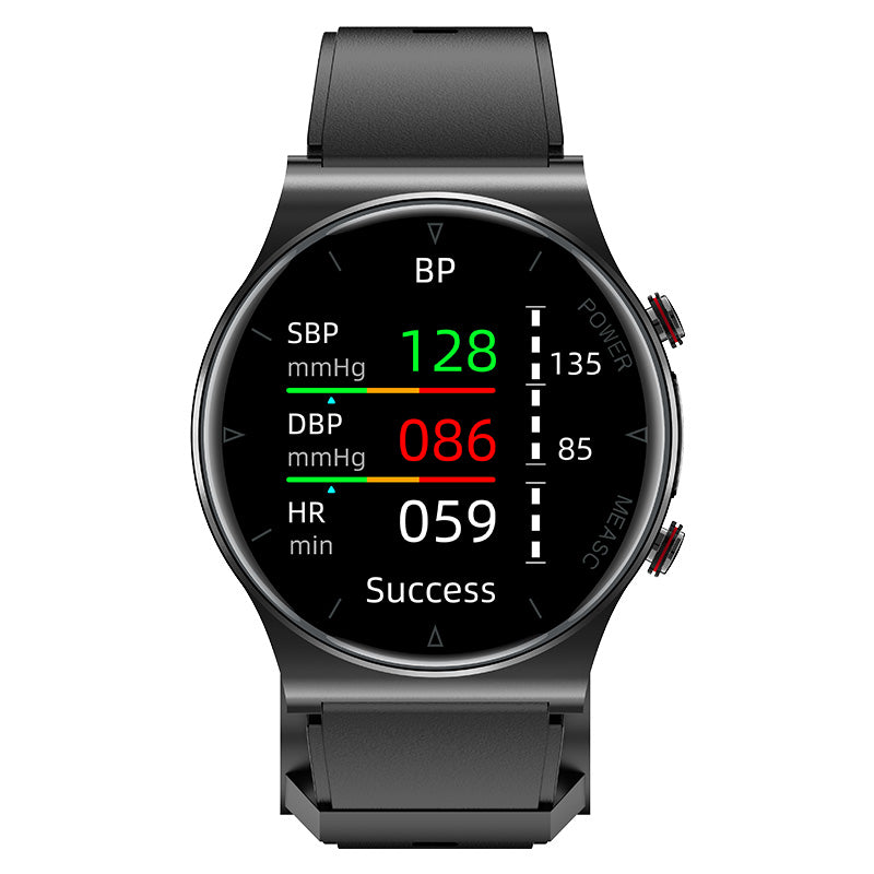 High Precision Air Bag Blood Pressure ECG+PPG Heart Rate Blood Oxygen Sleep Monitoring Smart Watch