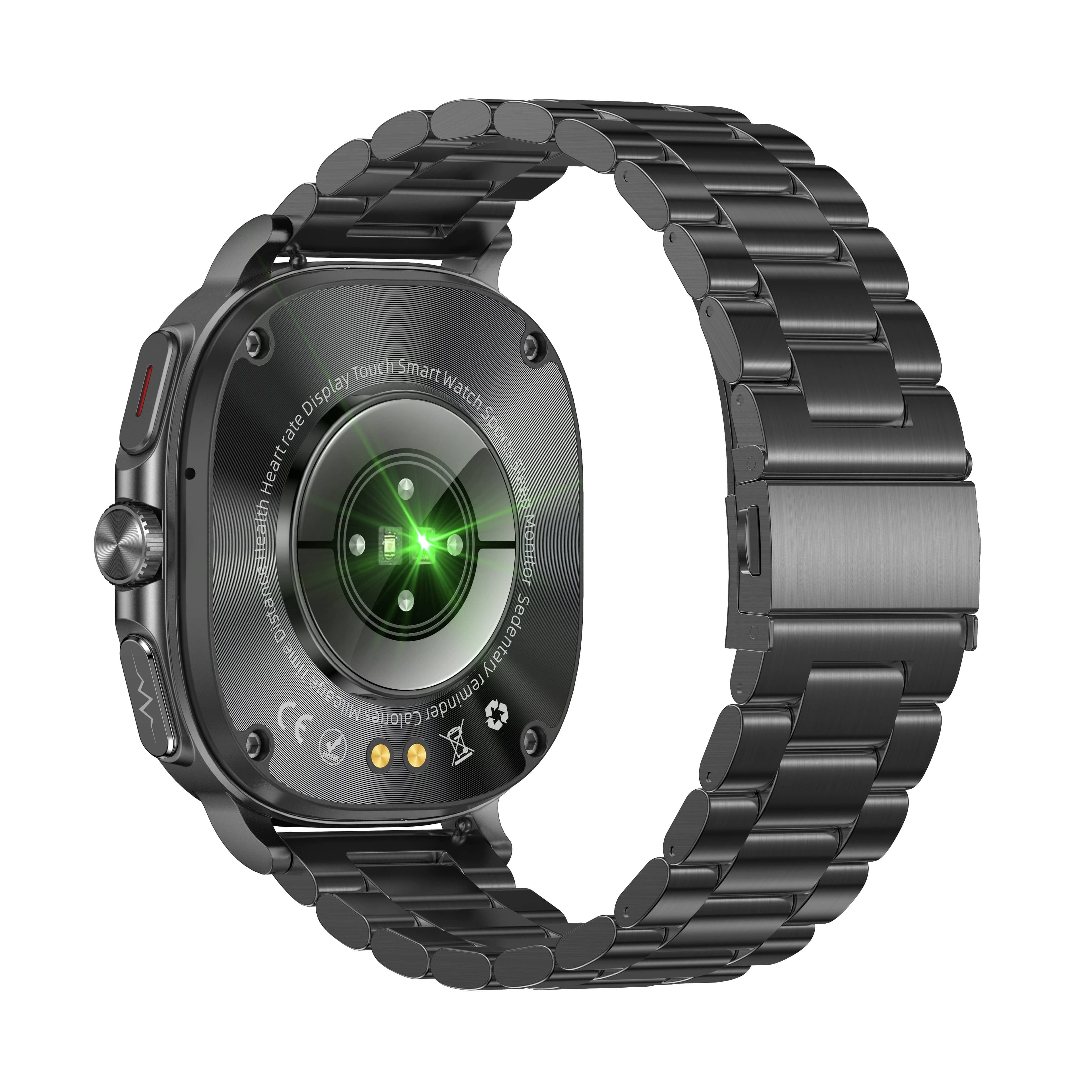 One-click Blood Glucose ECG/EKG Blood Pressure Call Intelligent Sports Health Smart Watch