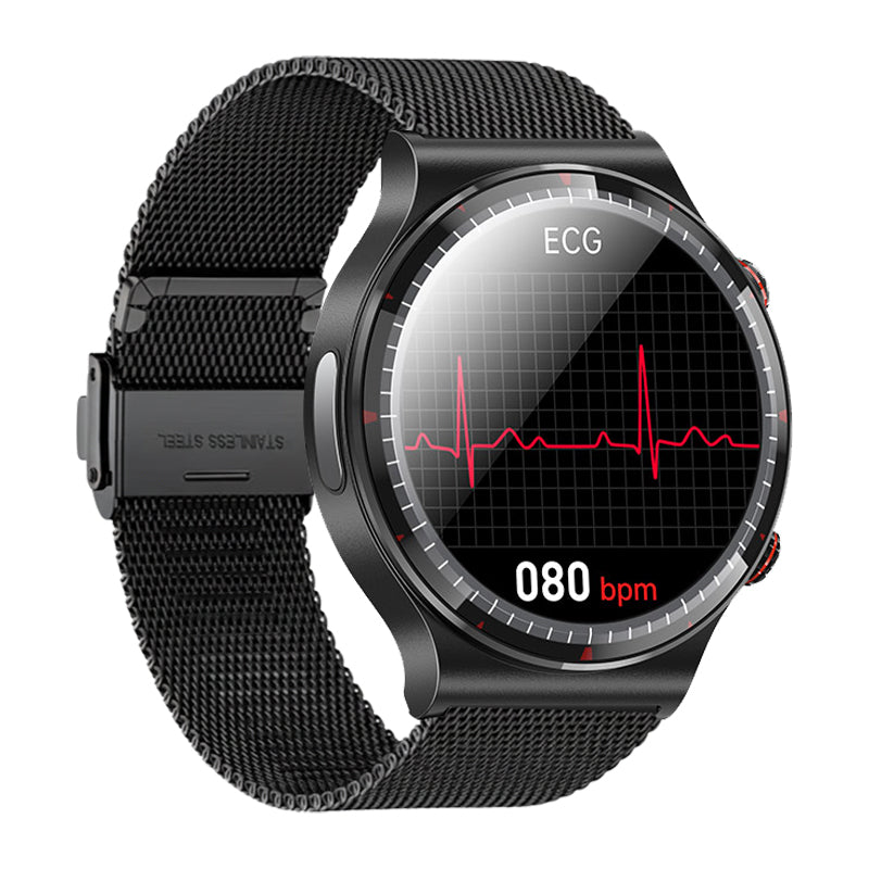 Professional High-End ECG/EKG Blood Pressure Heart Rate Monitoring  Smart Watch