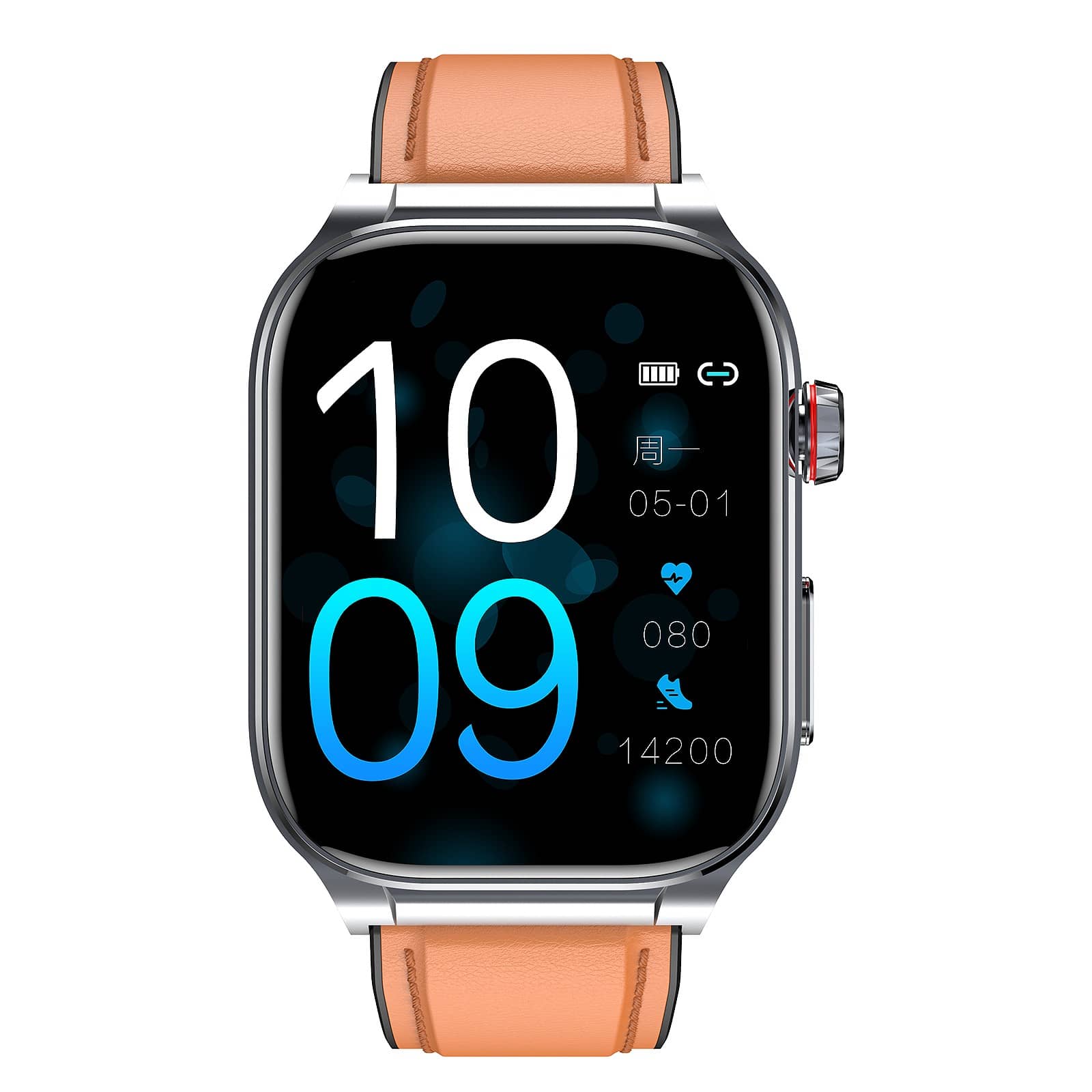 ECG/EKG HRV Blood Glucose Blood Pressure Heart Rate Health Management Watch