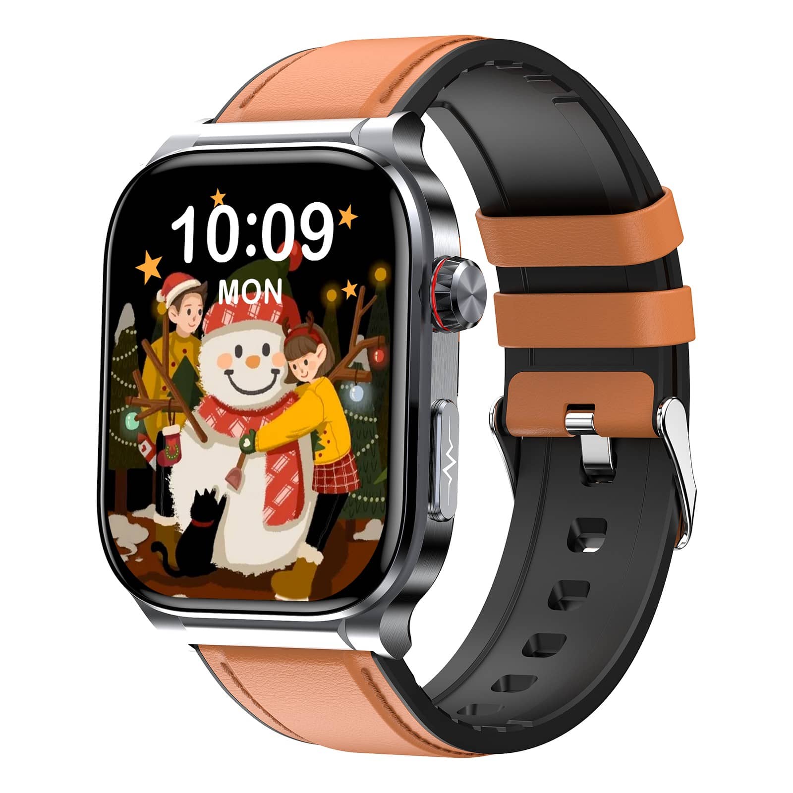 ECG/EKG HRV Blood Glucose Blood Pressure Heart Rate Health Management Watch