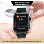 One Click ECG+Micro Physical Examination Blood Glucose Blood Pressure Monitoring High end Health Management Watch